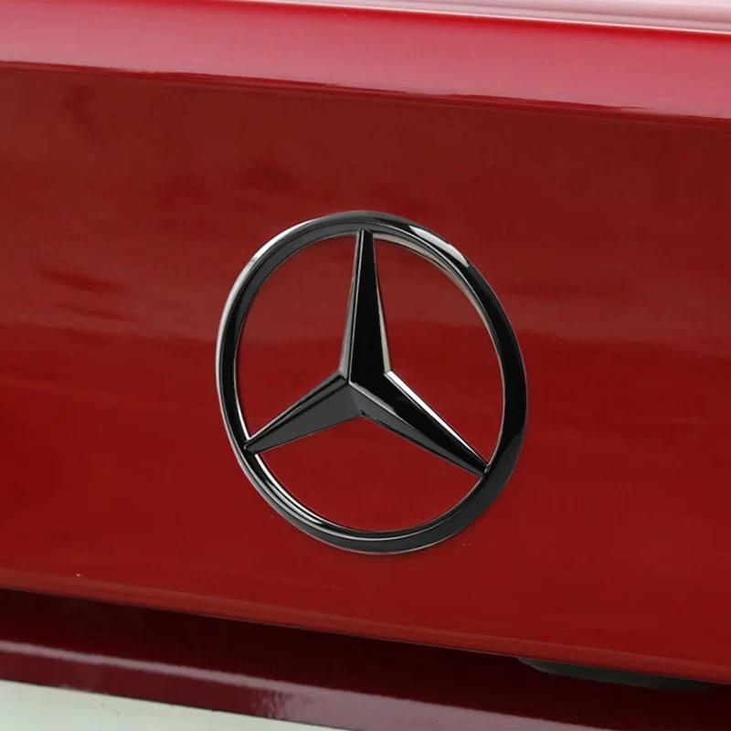 Hot Car Sticker ABS Car Rear Decal Trunk Emblem Sticker Logo for MERCEDES BENZ W203 W204 W205 W209 W210 W211 W212 W176 W166 W163