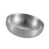 Rustproof 304 Stainless Steel Appetizer Dish Tableware Condiment Sauce Tray For Daily Use Dinner Parties Easy Cleaning