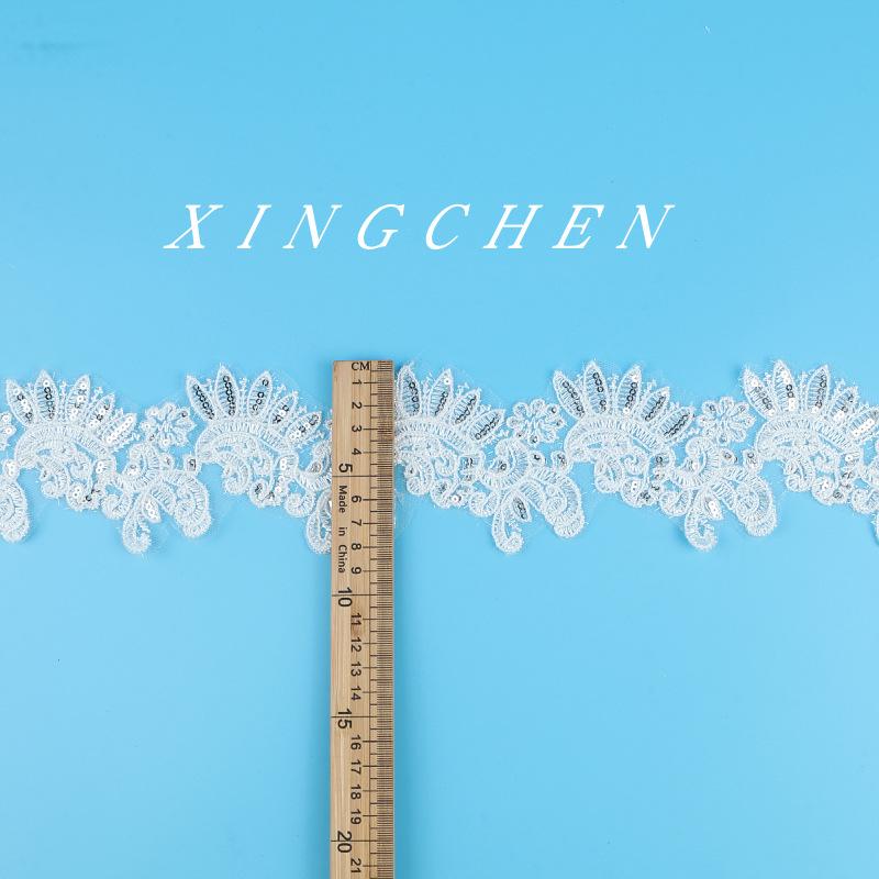9Cm Car Bone Beads Lace Wedding Dress Lace Clothing Decorative Clothes Cuffs Neckline Car Bone Lace Embroidery