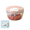 Portable Manual Pull Crusher Multifunctional Garlic Chopper Food Chopper  Garlic Chop