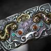 New Handmade Men's Bracelet Gluttonous Opening Adjustable Bracelet Fashion Domineering Jewelry Accessories
