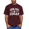 Men's Graphic Print Casual Neck Short Sleeve T-Shirt, Color