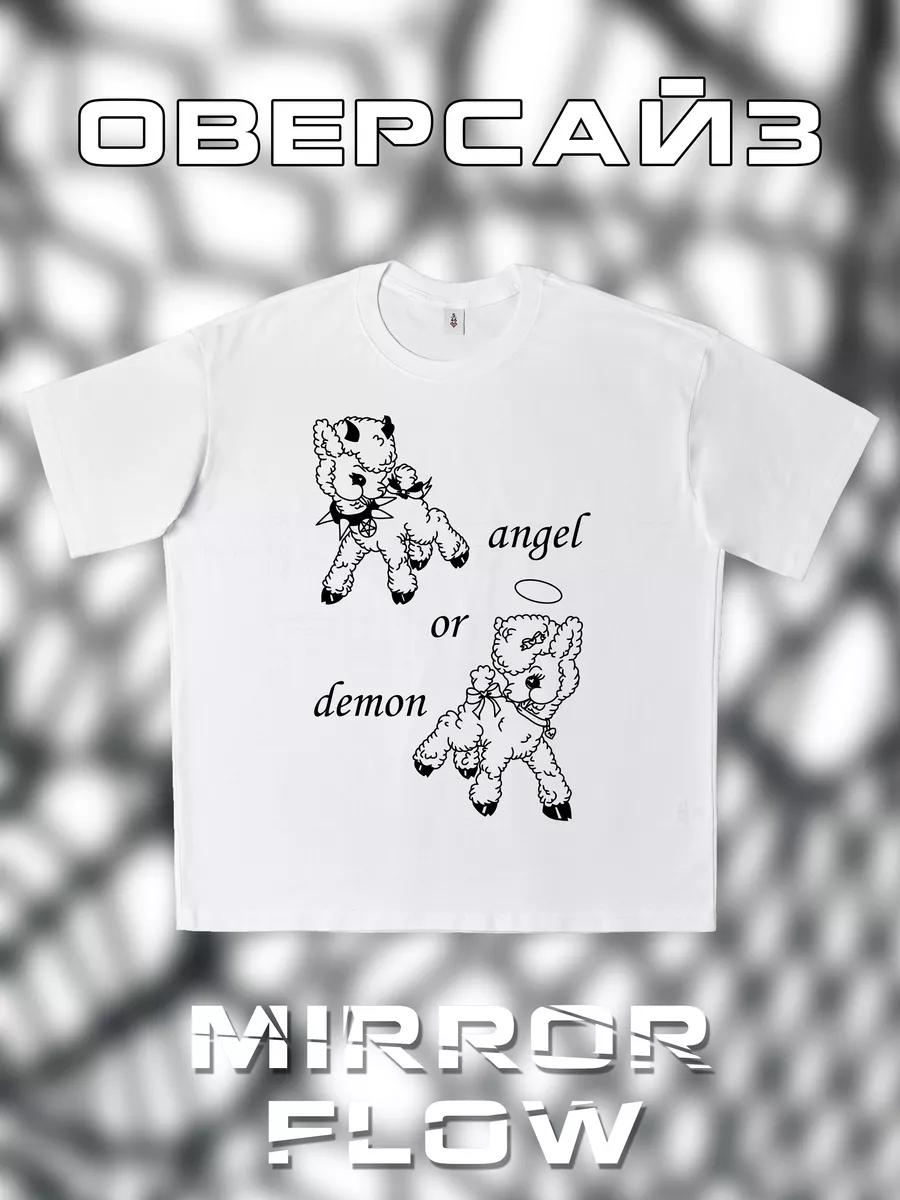 Y2K grunge drain T-shirt S