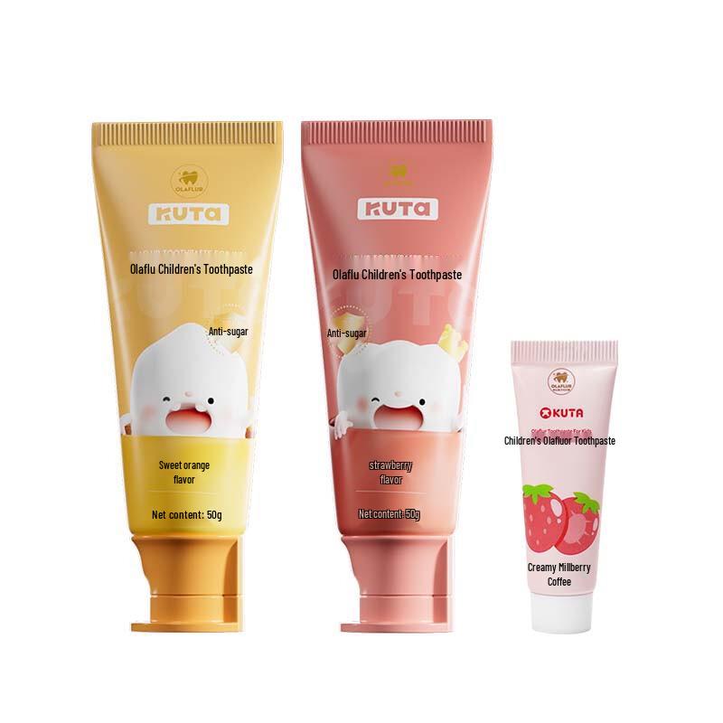 

KUTA Olafluor Kids Anti-Sugar Toothpaste Set
