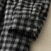 Mori Girl Spring Autumn Women Midi Shirt Dress Turn-Down Collar Vintage Plaid Casual Loose Dress Retro Cotton Elegant A-Line Dress