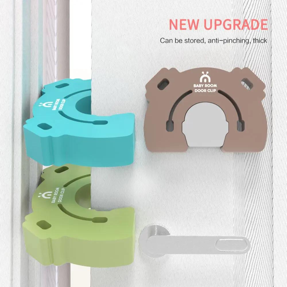 New Soft Door Clip   Safety Door Stopper  Protector Guard