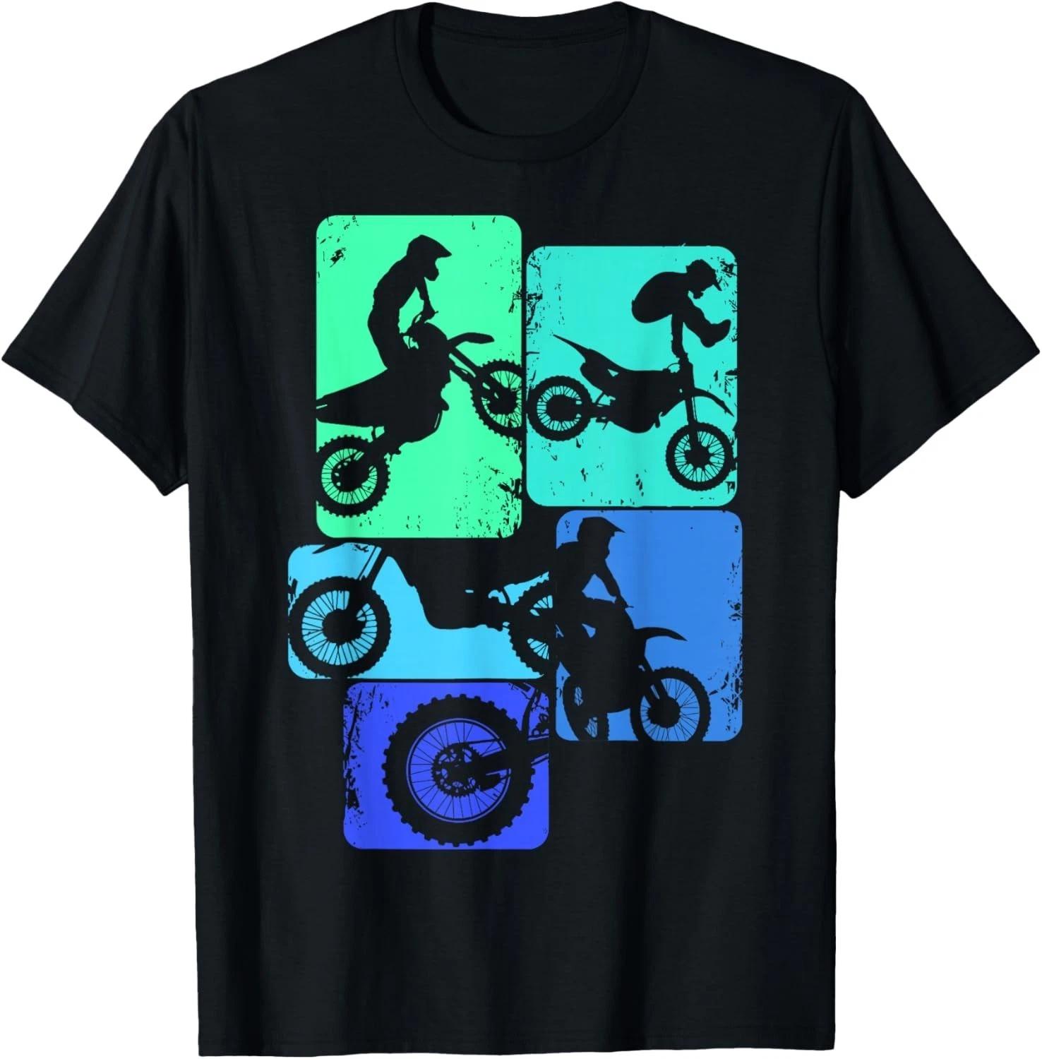 Dirt Bike Rider Motocross Enduro Dirt Biking T-Shirt L