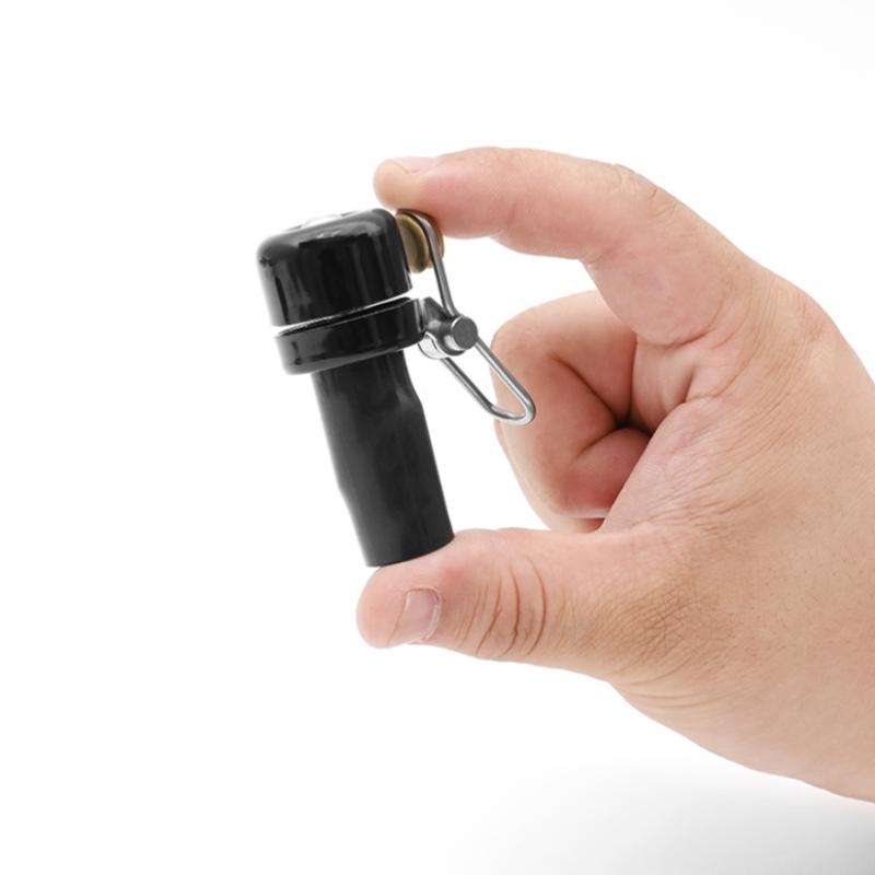 Bicycle Bell Curved Handlebar Plug Bell Horn Waterproof 80Db Loud High Decibel Ring Alarm Bell Road Bike Accessories