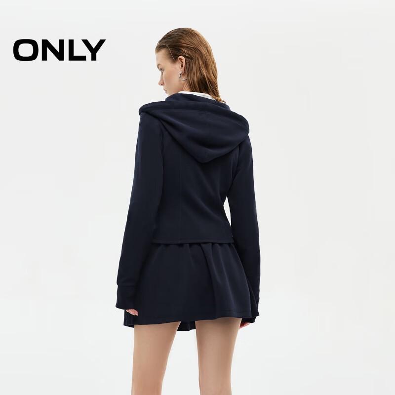 ONLY Women's 2025 Summer Colorblock Hooded Athletic Sweatshirt