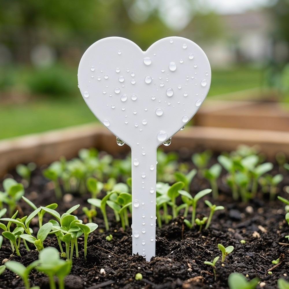 200PCS Reusable Plant Tags Waterproof Plastic Plant Labels for Gardeners and Plant Lovers белый