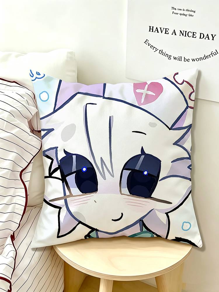 CUTE Animal hospital head nurse Pillow Case Pattern Printed Pillowcase For Living Room Sofa Cushion Cover