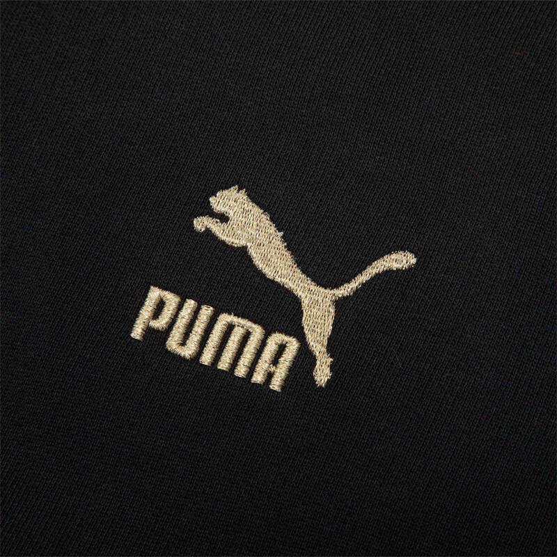 Puma Embroidered Logo Hoodie Women hoodies Black 627269-01