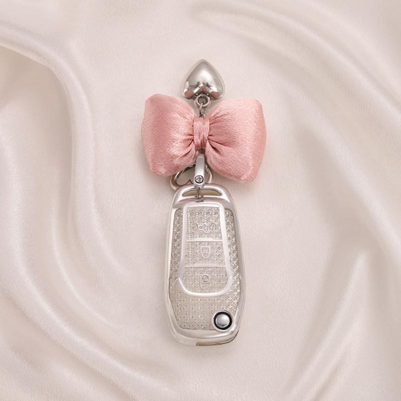 Crystal Tpu Key Case For Ford Figo Mondeo 5 Ecosport Fiesta Mk8 Ranger Fusion Kuga Escort F150 Flip Folding Remote Key Cover Fob