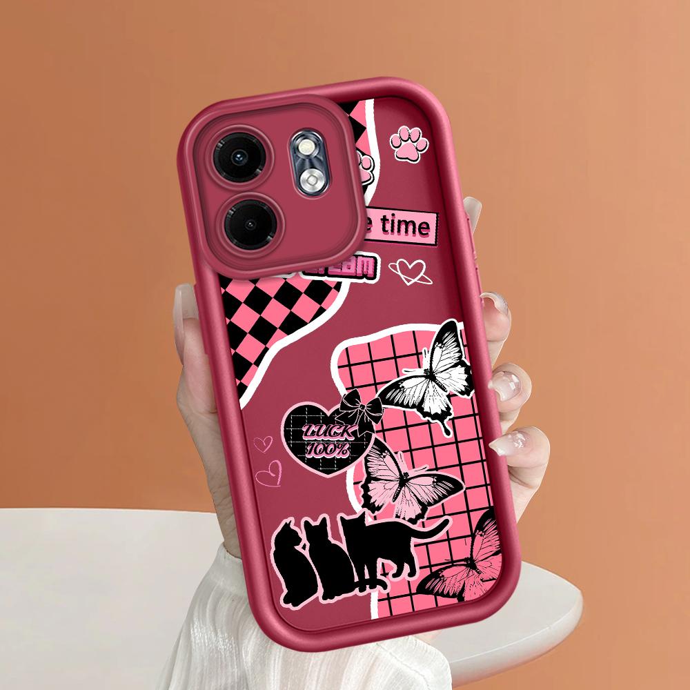 Soft Silicone Phone Casing Full Cover Camera Shockproof Protection Case for Huawei Honor Infinix Tecno iPhone Motorola Google