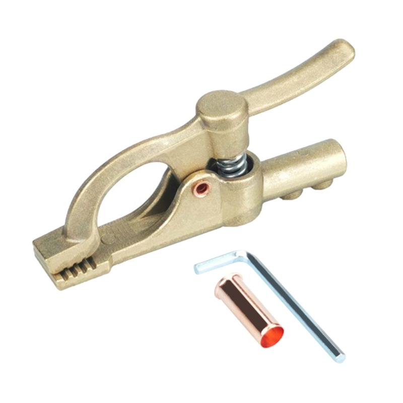 Industrial Copper Welding Ground Clamp Earth Clamp 300A 500A For Secure Electrical Connection And Durability