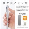 Pentel 3-color ballpoint pen Calme 0.5mm grayish white 10-pack BXAC35W
