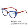 2025 Fashion Men Women Photochromic Reading Glasses Trendy Cat Eye Multifocal Glasses Outdoor Far Sight Eyeglasses +1.0+1.5+4.0