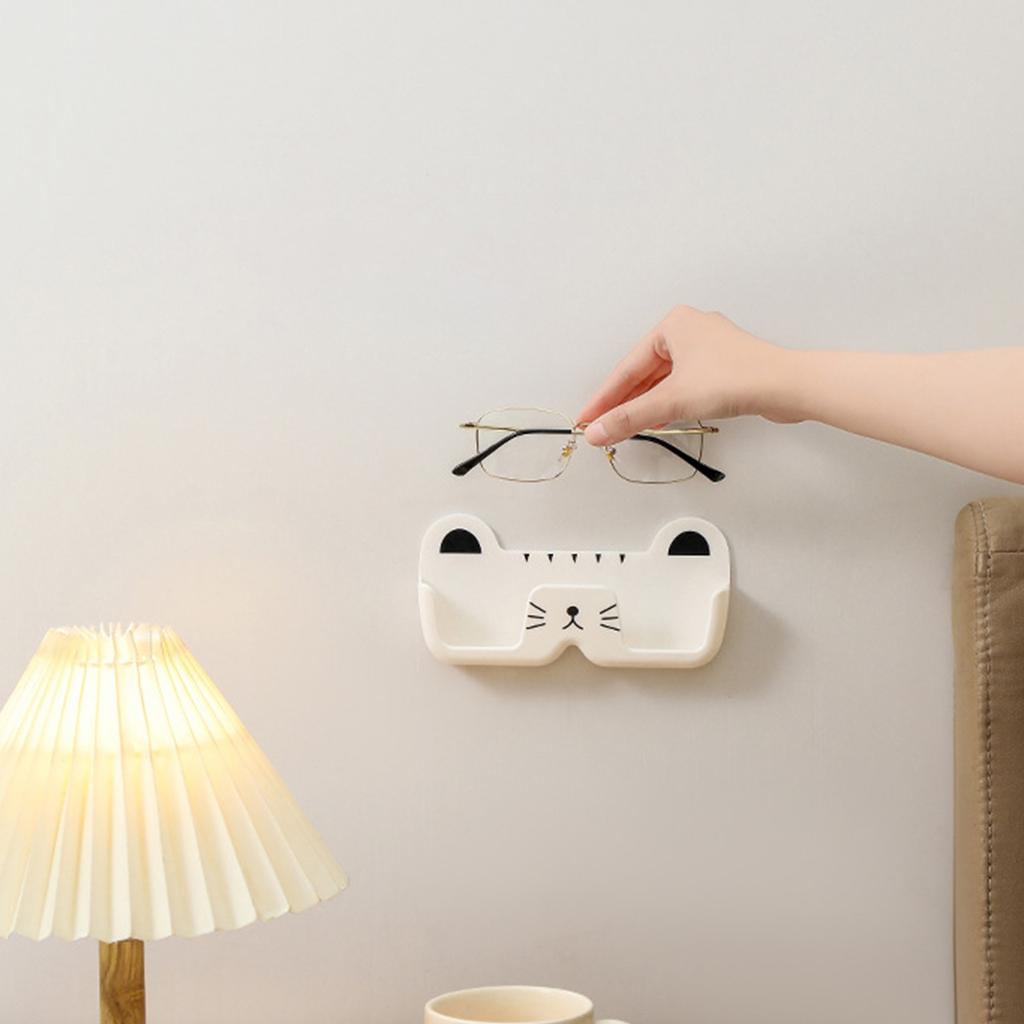 Cute Cartoon Storage Rack Glasses And Sunglasses Box Bathroom Item Storage Rack Hat Storage Wall Mounted Glasses Storage Rack