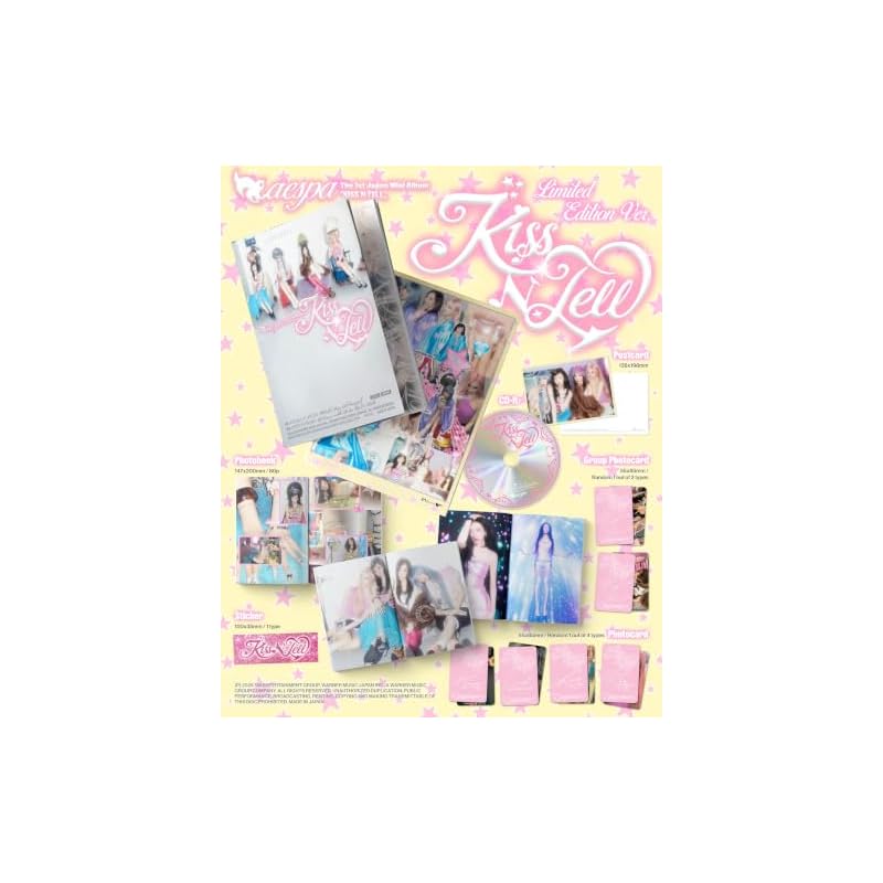 KISS N TELL [Limited Edition Ver.] - aespa (No bonus items included)
