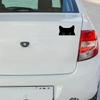 Vinyl Autoaufkleber Zubehör - Wasserdichte Styling-Abdeckung zur Autodekoration - Entzückendes Arme Katze Design mit großen Augen für Auto