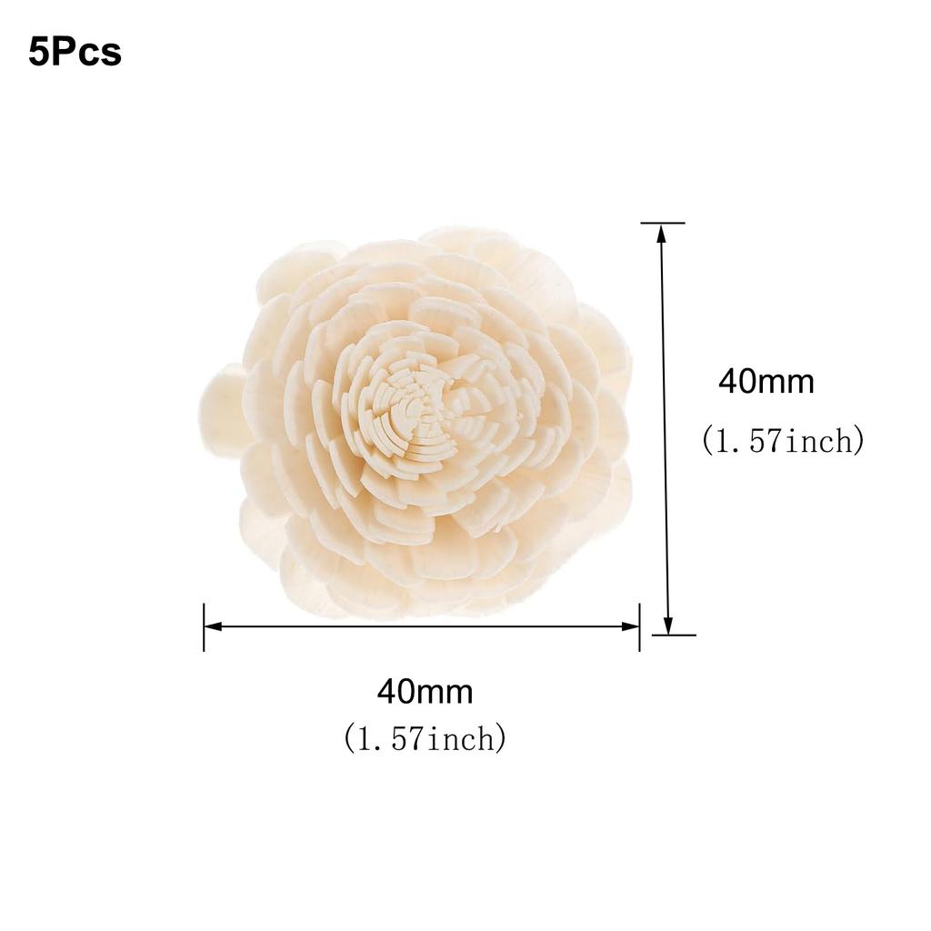 Primary Color Flower Shape No Fire Aromatherapy Rattan For Reed Diffuser Replacement Home Bathroom Decoration