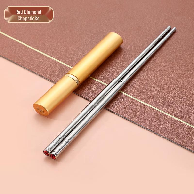 Portable Stainless Steel Chopsticks
