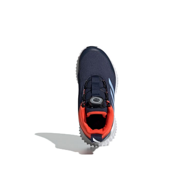 Adidas Fortatrail Boa K Comfortable Non-Slip Durable Breathable High-Top Outdoor Shoes Kids Shoes Blue Orange G27561