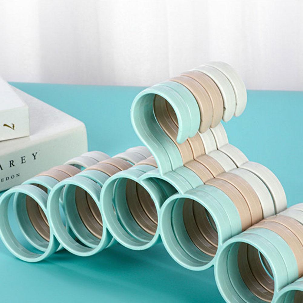 1 pc Scarf Hanger with Non-slip Round Loops