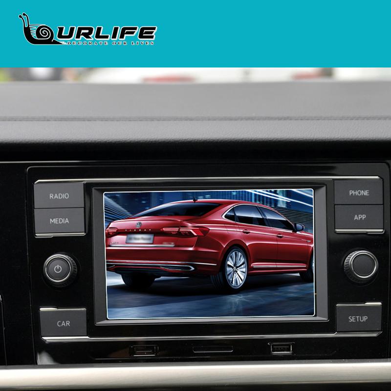 For VW Volkswagen Passat B8 Automotive Interior GPS Navigation Tempered Glass Protective Film Accessories 6.5 8 9.2