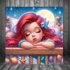 Disney Cartoon 5D Diamond Painting Full of Diamonds DIY Hand-applied Diamond Painting Princess Series Decorative Painting Kit