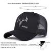 Unisex Geweih MHC Stickerei Baseball Netzmützen Outdoor Verstellbar Frühling und Sommer Lässig Sonnenschutzhut