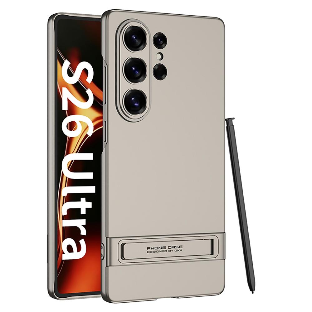 Ultra Thin PC Hard Invisible Fold Stand Holder Phone Case For For Samsung Galaxy S25 S24 Ultra S26 S23 Shockproof Protection Cover