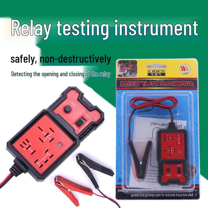 12V/24V Car Relay Tester for Four-Pin/Five-Pin Relays