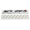 1Pc 3D Metal Badge Letter Car Tail Rear Trunk Emblem Sticker Decoration For KUGA Logo Car Accessories