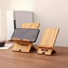 Stylish Adjustable Bamboo Phone and Tablet Stand | Multi-Angle Desktop Holder, Perfect for Home Office, School - Ideal Gift