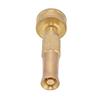 3pcs Solid Brass Adjustable Twist Nozzle Female Thread End Garden Hose Sprayer  Garden Watering