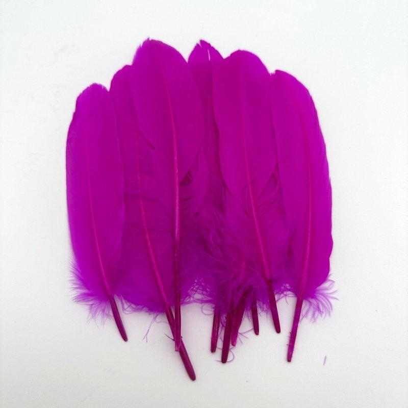 Black White Goose Feather 15-20cm White  Wedding Party Carnival Plume Decoration Jewelry Hats Diy Party Earring  Dress Crafts