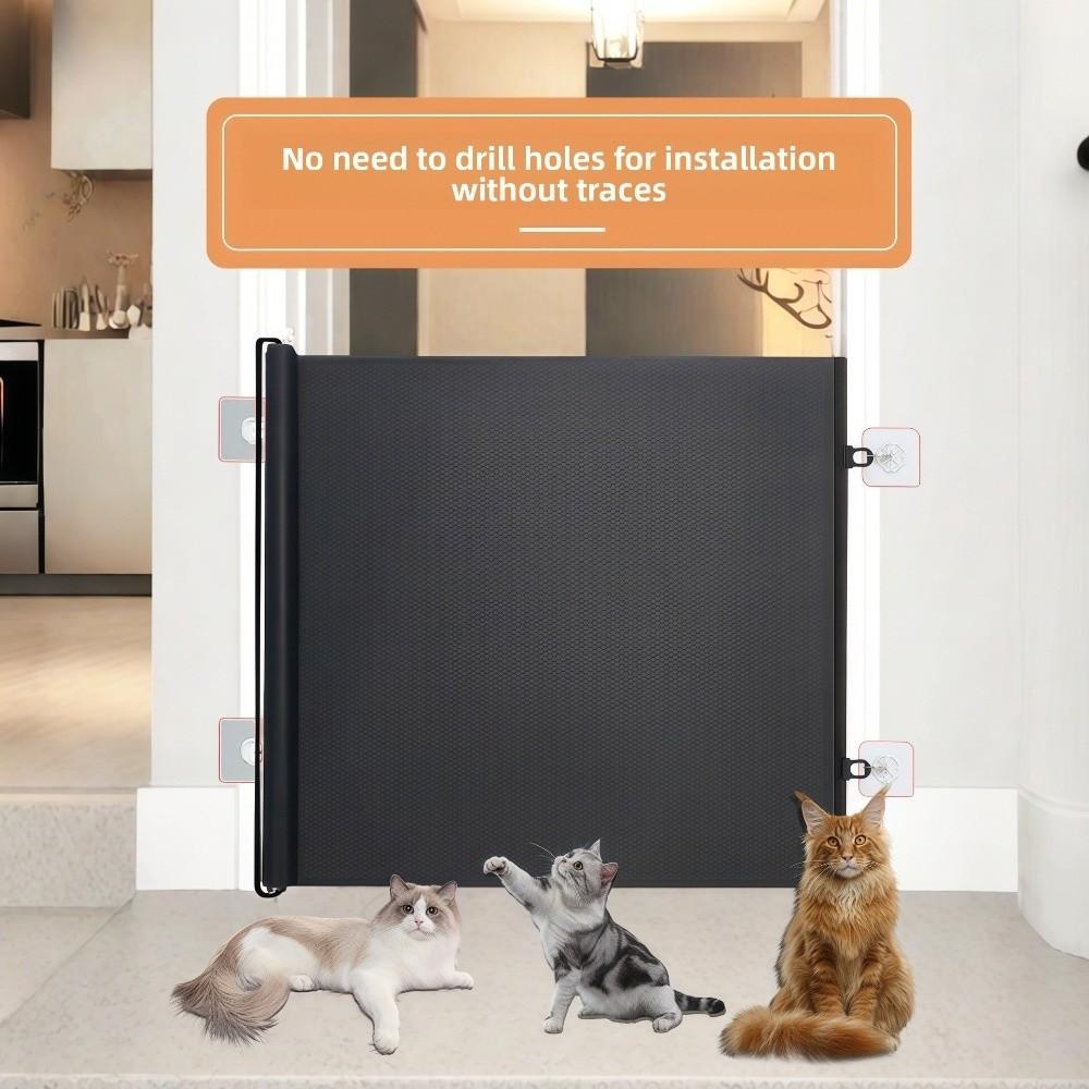 Reinforced Mesh Dog Gate Breathable Pet Door Barrier New Pet Fence  Outdoor Use