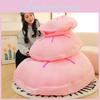 Large Adorable Green And Pink Turtle Shell Plush Pillow Ideal For Couch Comfort