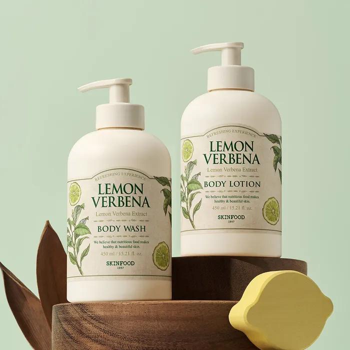 [ZESTAW] Werbena Cytrynowa Żel pod Prysznic i Balsam do Ciała 450ml