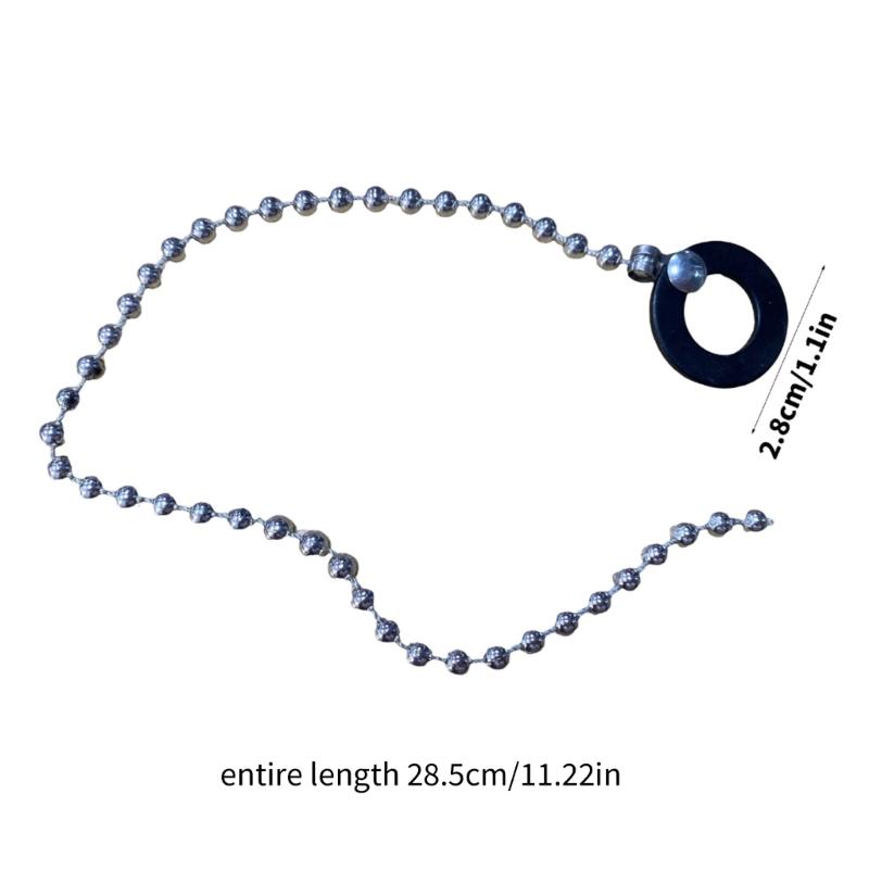 Drum Extension Chain Drum Cymbal Beads Chain Cymbal Rattler for Drum Cymbal Sustain Chain Cymbal Rattler for Drum Kits