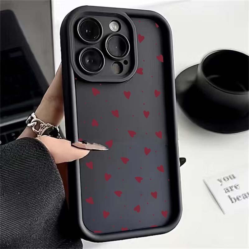 INS Minimalismus Liebe Wärme Mattes TPU-Gehäuse Für Motorola Moto Edge 70 50 Pro 60 Fusion Stylus 40 Neo G84 G85 G54 G75 G05 G34 G56 G86