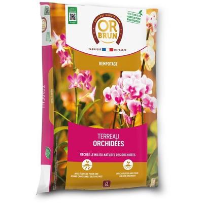 Sustrato para orquídeas - OR BRUN - OBRTORC6U - 6L - Favorece el crecimiento