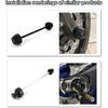 Xitomer Front and Rear Axle Sliders & Swing Arm Stand Bobbins Fit for MT-07 2014-2024 & FZ-07Motorcycle Front and Rear Axle Sliders CNC Aluminum