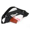 Men's Mobile Phone Waist Bag Black Casual Waterproof Men's Chest Bag Outdoor Running Sports Crossbody Bag Fanny Pack