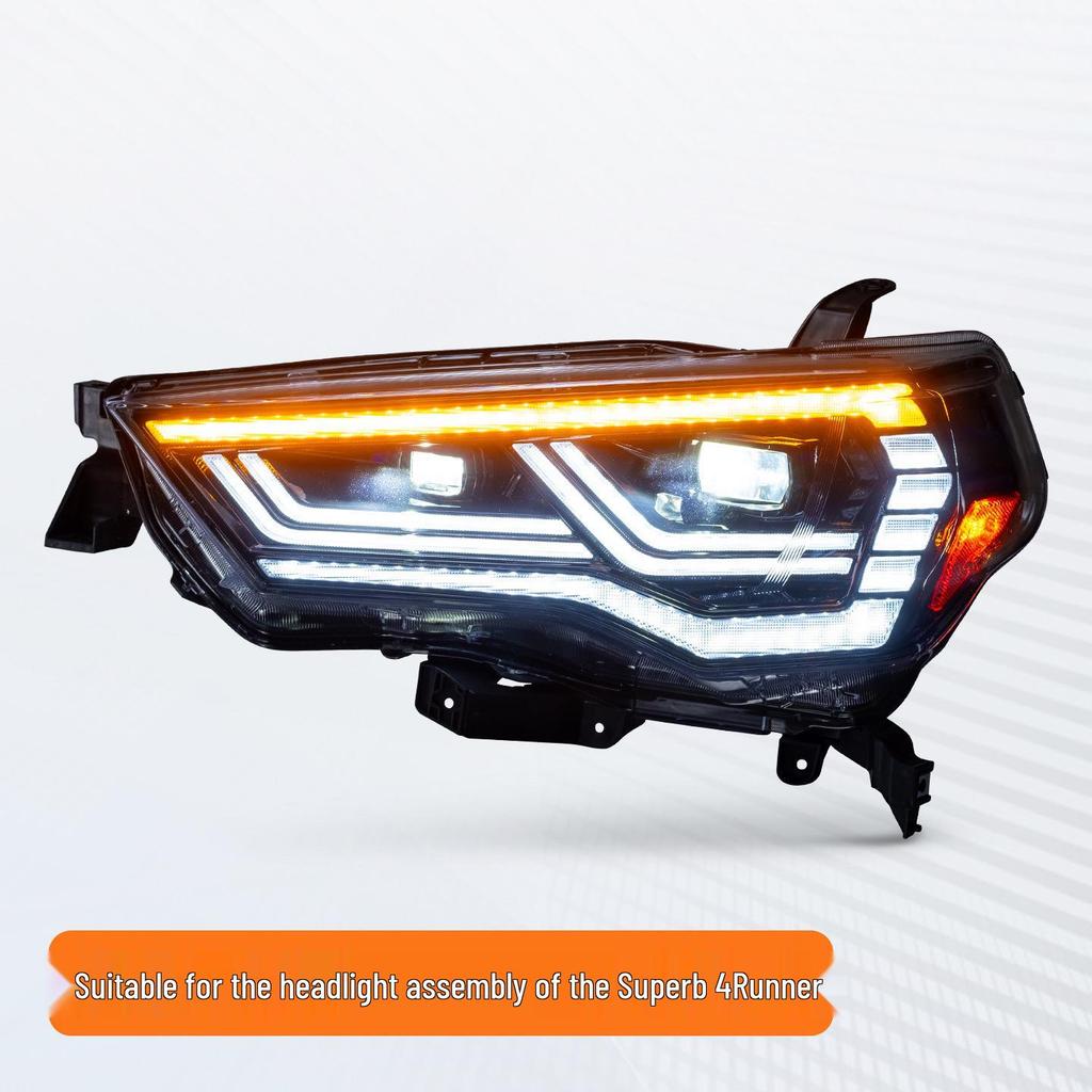 LED Projector Headlights for 14-22 Tacoma & 4Runner - High/Low Beam with US Spec Daytime Running Lights
