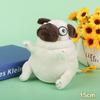 Decoration Sitting Pug Dogs Pug Dog Plush Toy Pug Dog Plush Doll Stuffed Toy Elf Fat Pug Plush Toys
