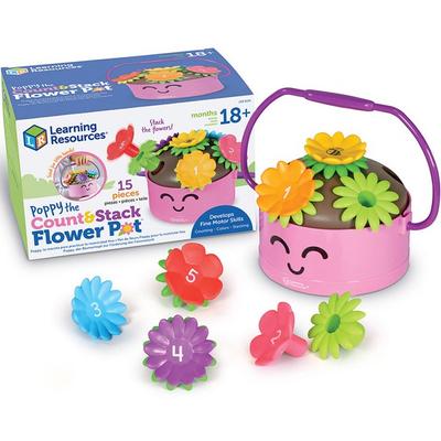 Running Resource Flower Pot Fine Motor Play LER9134 Korean Childrens Toys