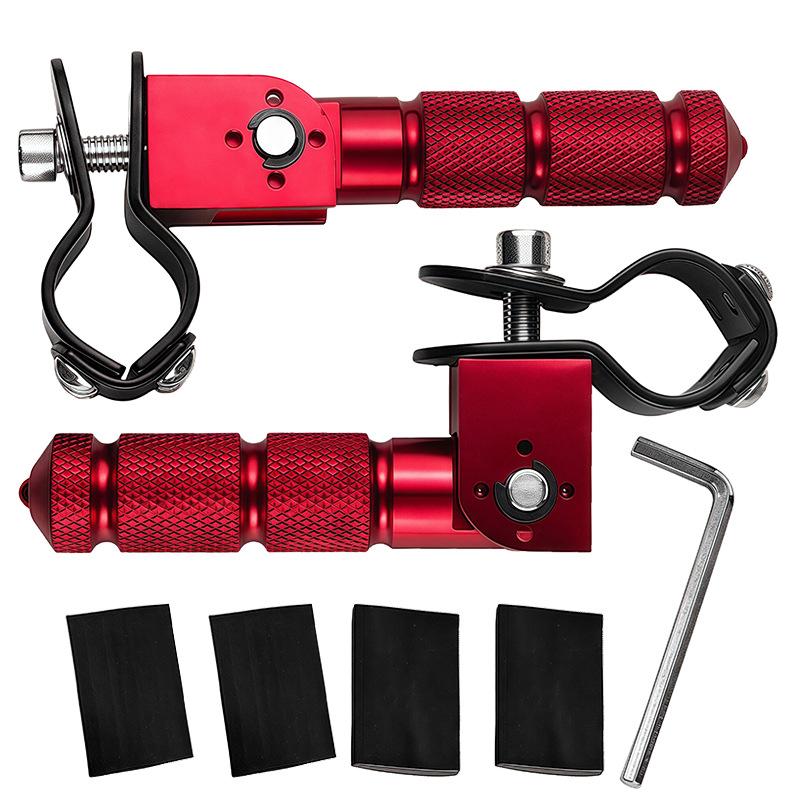 Motorcycle modification CNC aluminum alloy motorcycle pedal assembly high quality exquisite workmanship wear-resistant and durable
