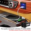 Dual USB mobile phone charger socket compatible with transport vehicle T5 2003-2009 professional car charger power socket